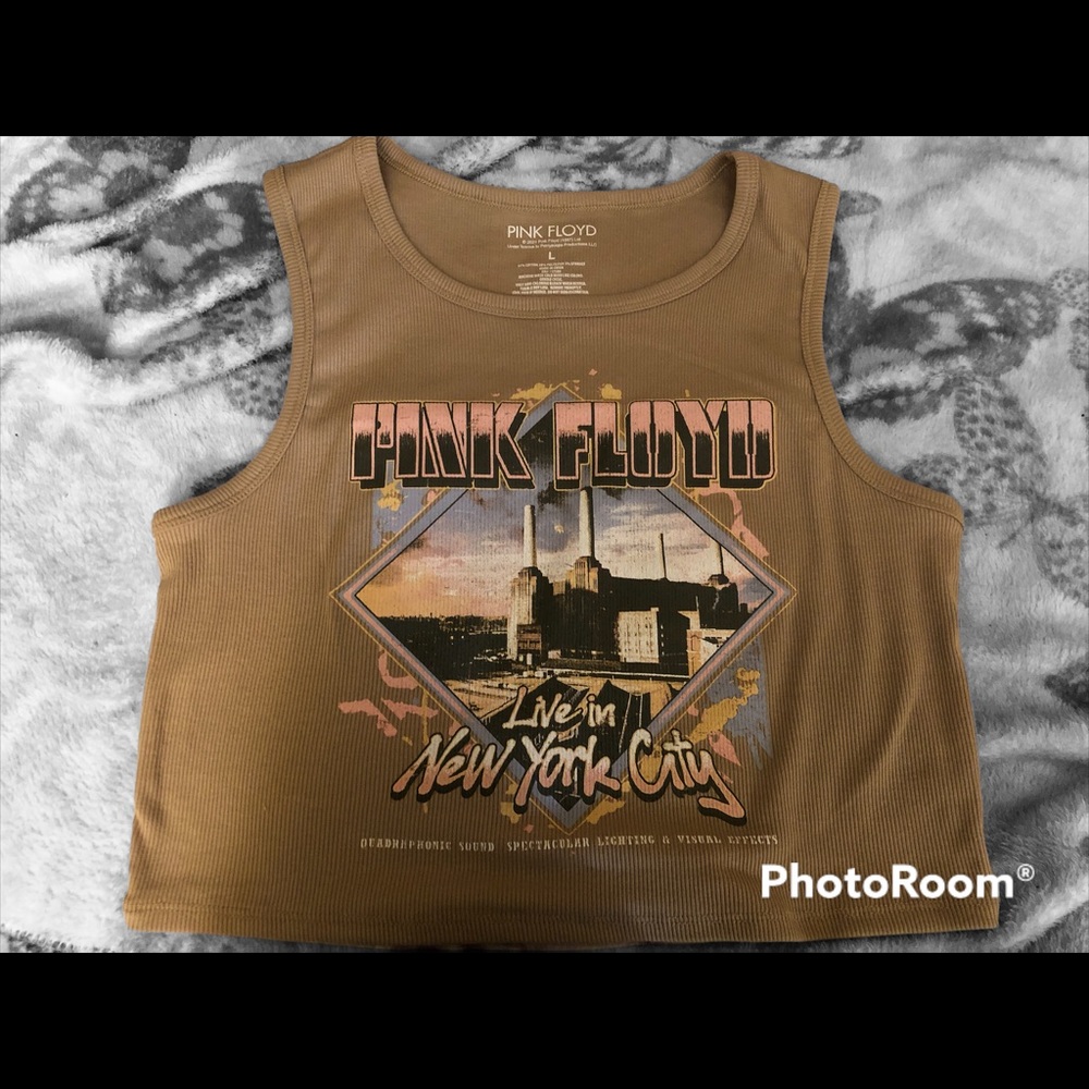 Pink Floyd crop top